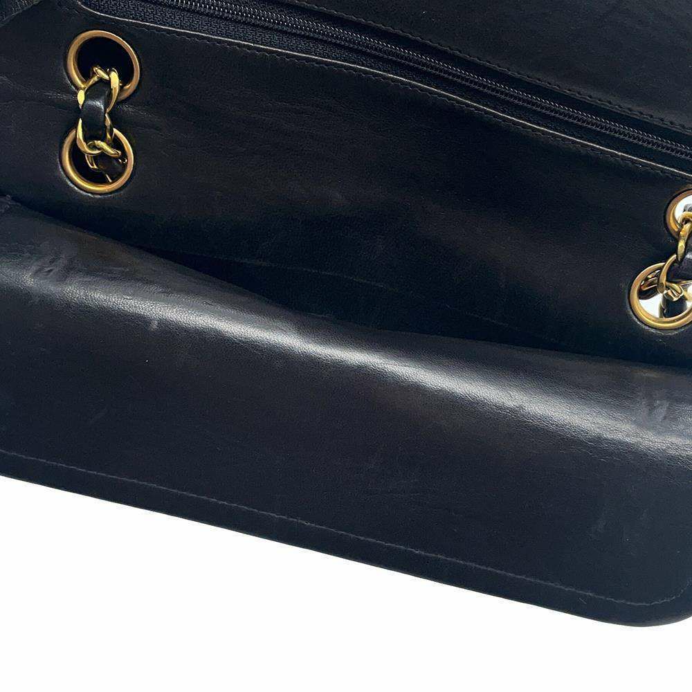 シャネル チェーンショルダーバッグ マトラッセ23 ココマーク ダブルチェーン A01113 CHANEL バッグ 黒