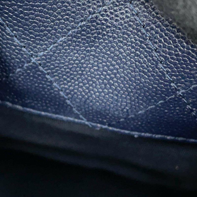 シャネル チェーンショルダーバッグ ココマーク マトラッセ 巾着 キャビアスキン AS0894 CHANEL 2way