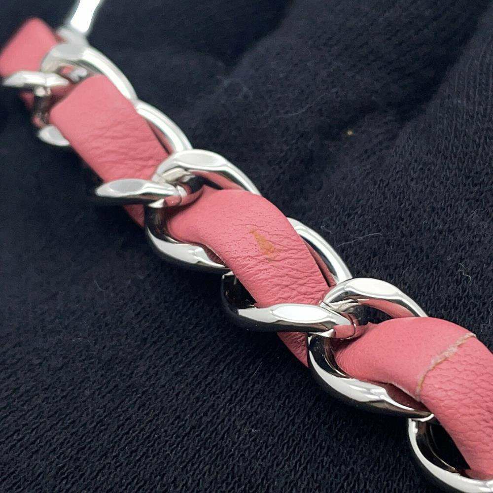 シャネル チェーンショルダーバッグ マトラッセ ココマーク ラムスキン ミニマトラッセ A35200 CHANEL シングルチェーン