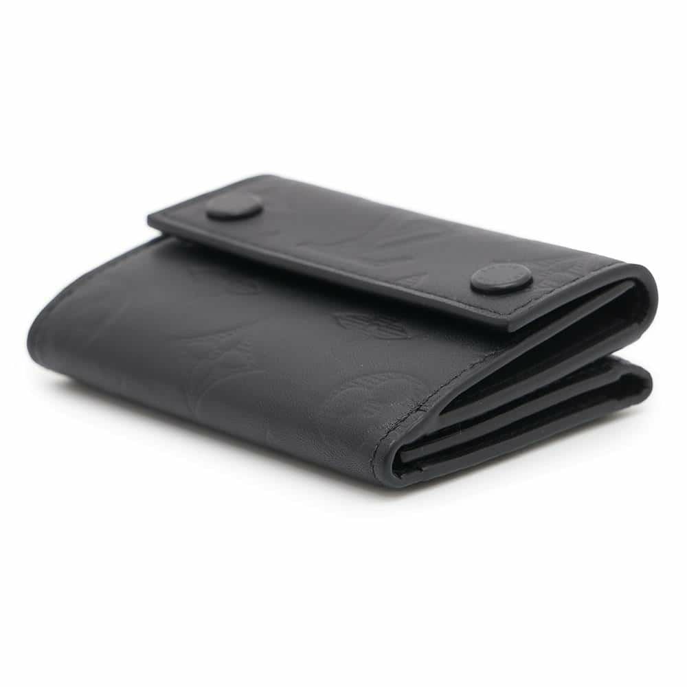 ルイヴィトン 三つ折り財布 モノグラム・シャドウ ディスカバリー・コンパクト ウォレットM67631 ブラック 黒