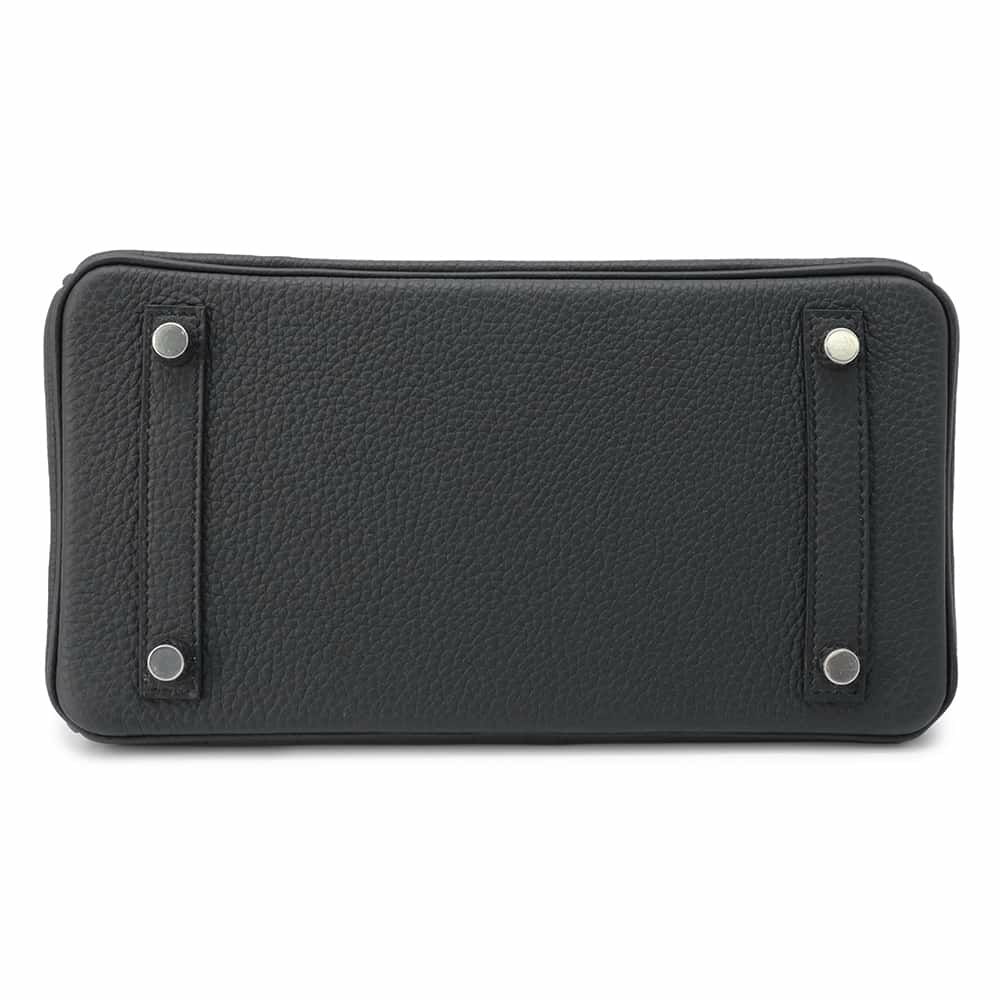 エルメス バーキン25 ヴェルソ プロン/ヴェールオリーブ/シルバー金具 トゴ K刻印 HERMES Birkin ハンドバッグ