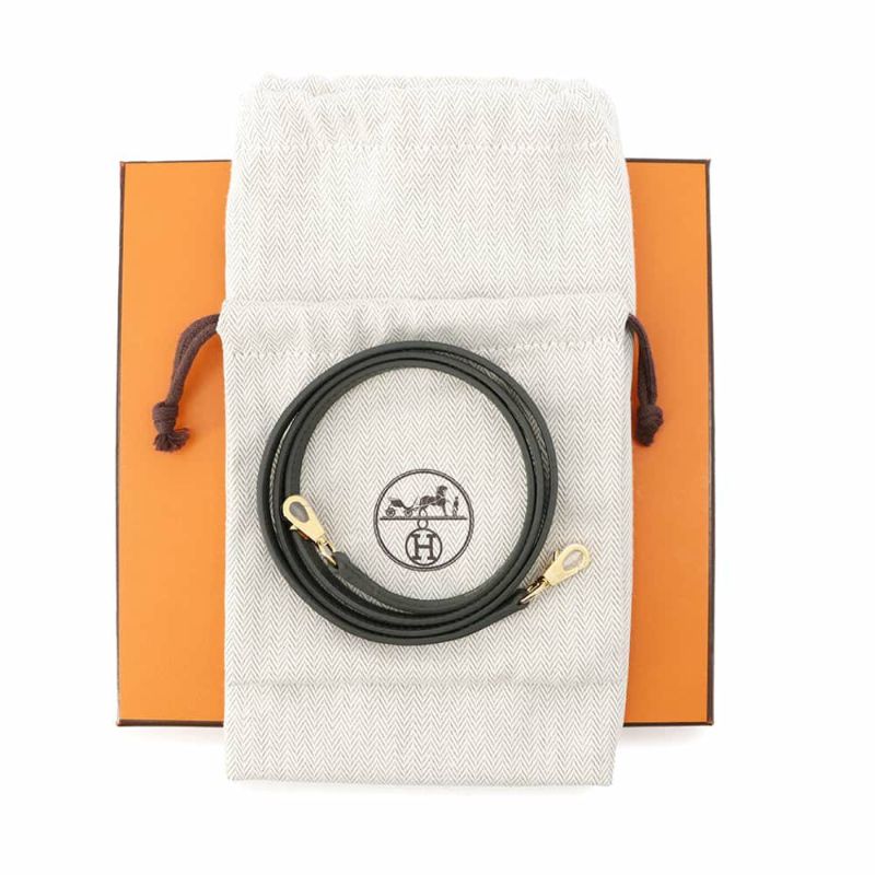 エルメス ハンドバッグ ミニケリー2 外縫い ヴェールマングローブ/ゴールド金具 エプソン W刻印 2wayショルダー