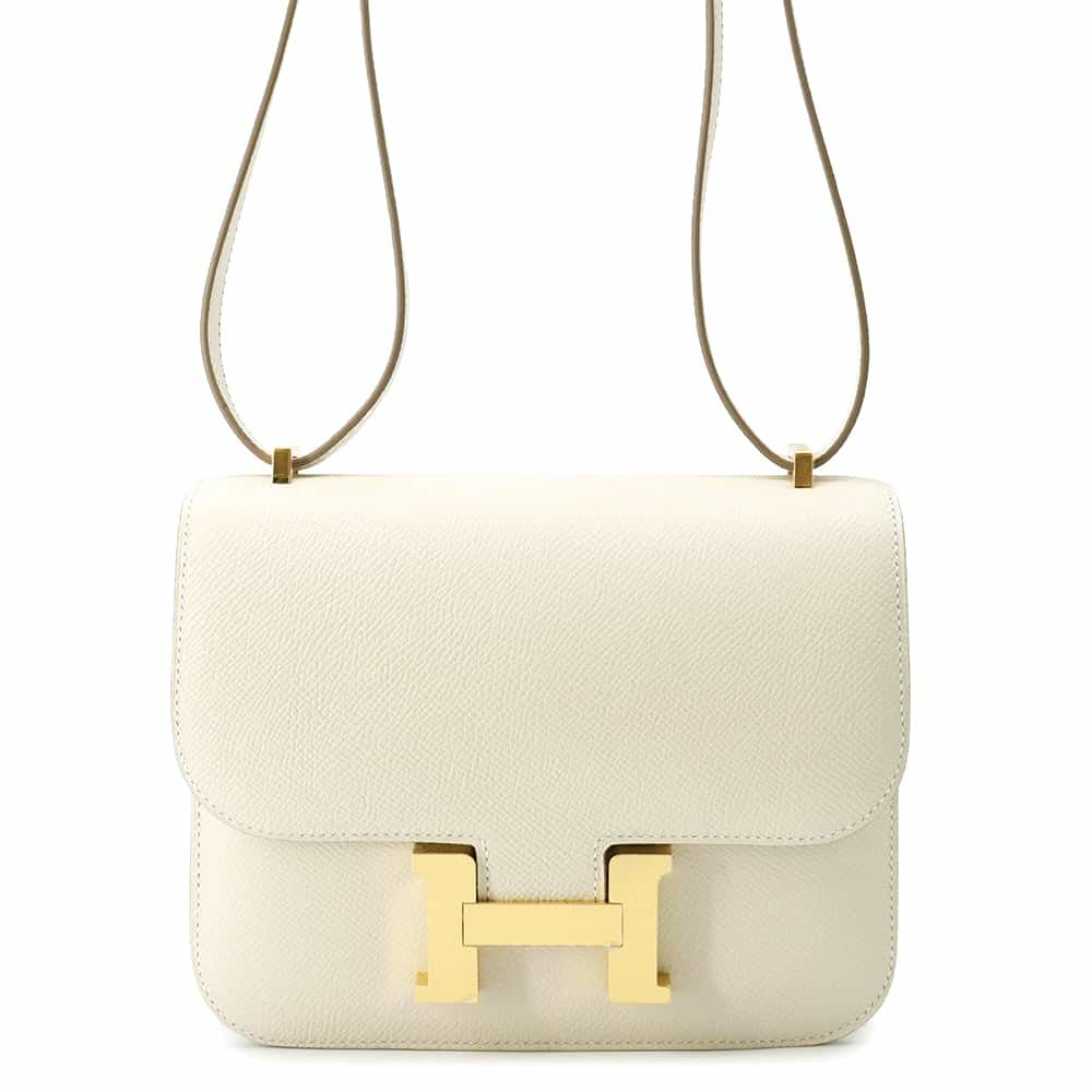 エルメス ミニ コンスタンス3 ミロワール クレ/ゴールド金具 エプソン W刻印