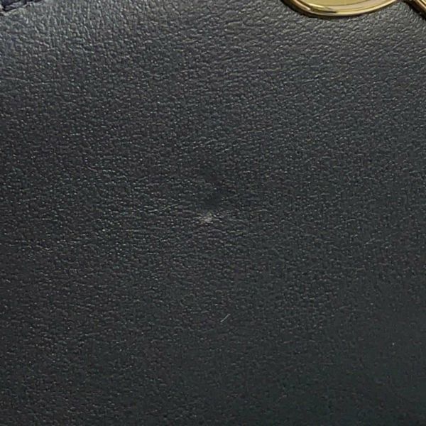 セリーヌ チェーンウォレット トリオンフ マーゴ シャイニーカーフレザー 10L033DPV CELINE 黒