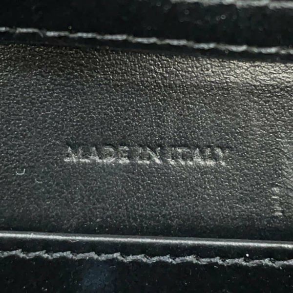 セリーヌ チェーンウォレット トリオンフ マーゴ シャイニーカーフレザー 10L033DPV CELINE 黒