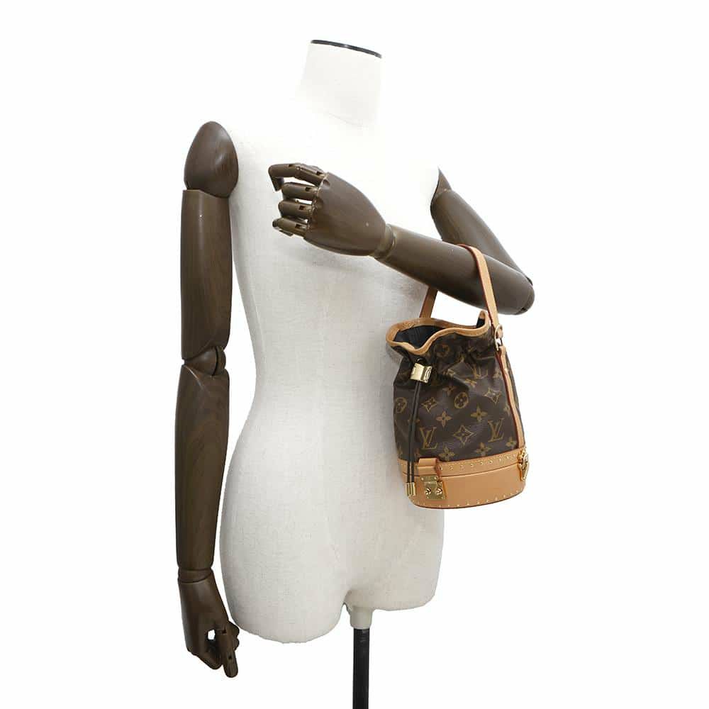 ルイヴィトン ショルダーバッグ モノグラム プティット・ノエ M43509 LOUIS VUITTON ヴィトン 2wayバッグ 巾着 バケットバッグ
