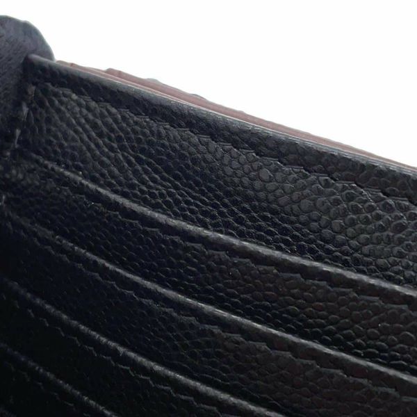シャネル コインケース マトラッセ ココマーク キャビアスキン AP3179 CHANEL フラグメント カードケース 黒