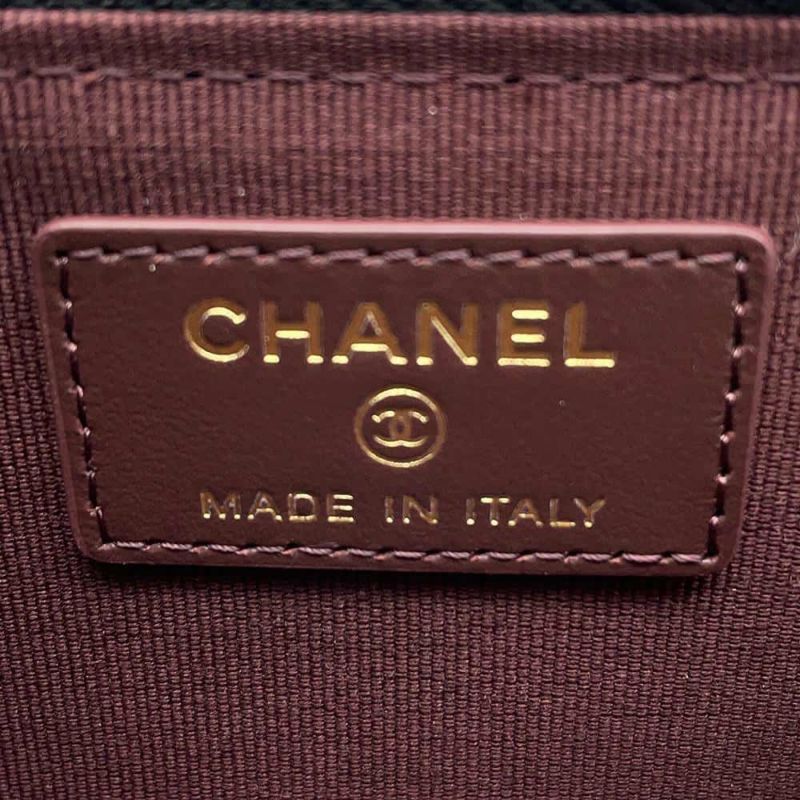 シャネル コインケース マトラッセ ココマーク キャビアスキン AP3179 CHANEL フラグメント カードケース 黒