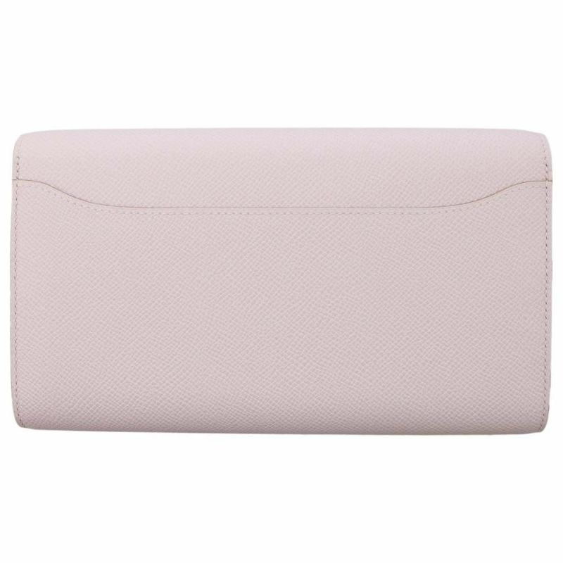 エルメス 長財布 コンスタンス トゥーゴー ロング モーヴペール/シルバー金具 ヴォーエプソン U刻印