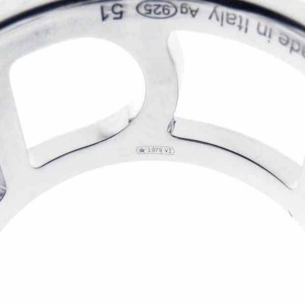 エルメス リング エヴァー シェーヌダンクルMM SV925シルバー リングサイズ51 HERMES ジュエリー 指輪
