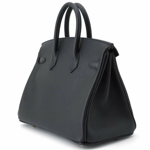 エルメス バーキン25 ブラック/ゴールド金具 スイフト B刻印 HERMES Birkin ハンドバッグ