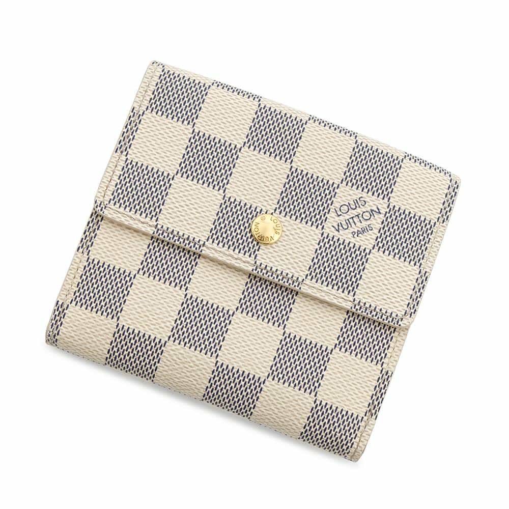 ルイヴィトン 二つ折り財布 ダミエ・アズール ポルトフォイユ・エリーズ N61733 LOUIS VUITTON