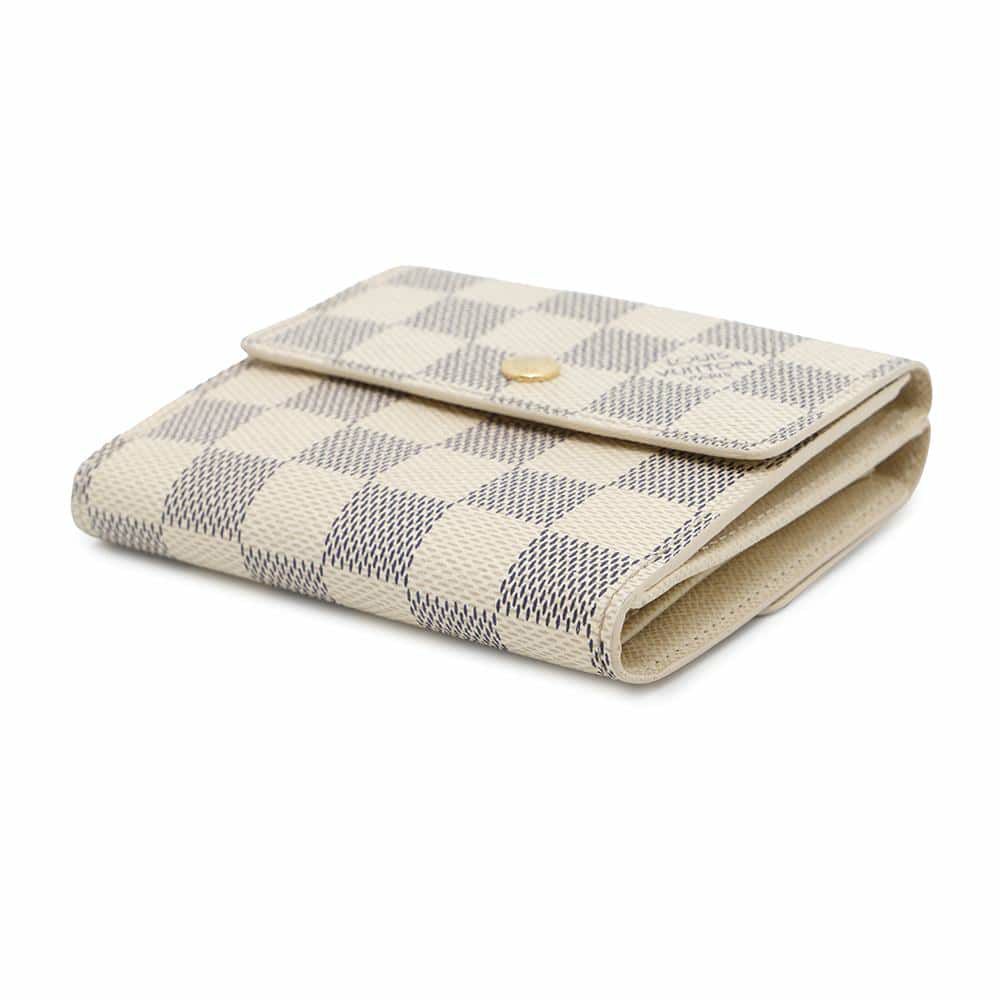 ルイヴィトン 二つ折り財布 ダミエ・アズール ポルトフォイユ・エリーズ N61733 LOUIS VUITTON
