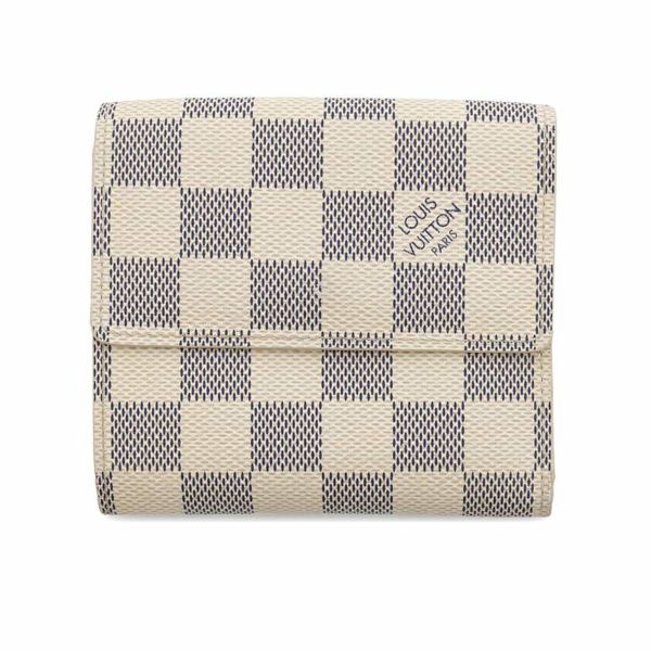 ルイヴィトン 二つ折り財布 ダミエ・アズール ポルトフォイユ・エリーズ N61733 LOUIS VUITTON