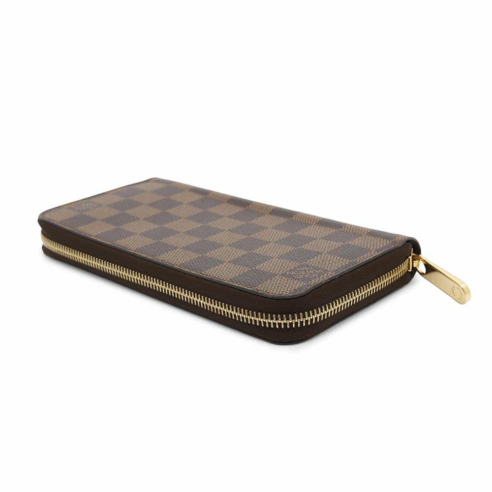 ルイヴィトン 長財布 ダミエ・エベヌ ジッピー・ウォレット N41661 LOUIS VUITTON