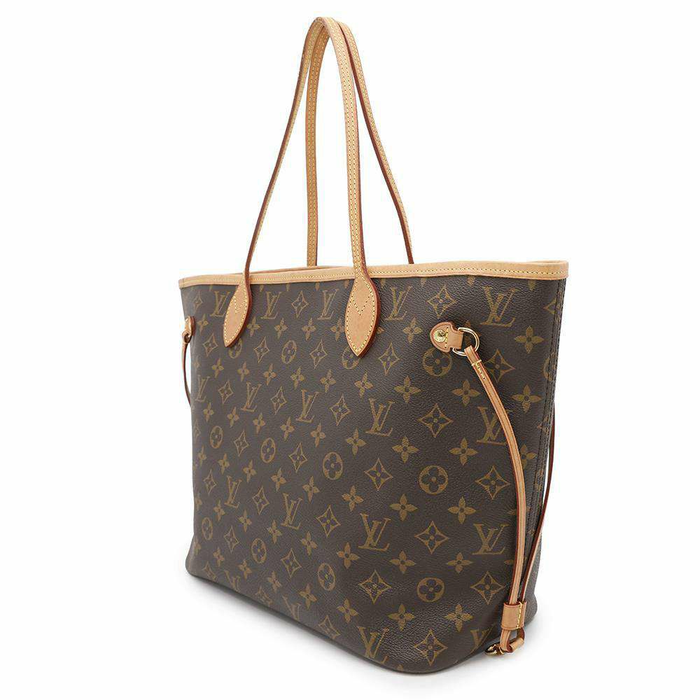 ルイヴィトン トートバッグ モノグラム ネヴァーフルMM ポーチ付き M40995