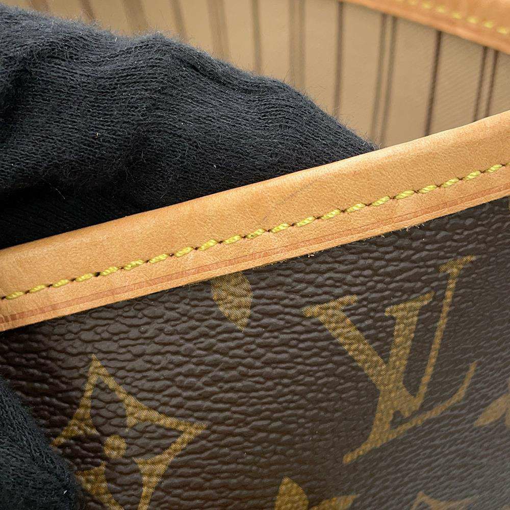 ルイヴィトン トートバッグ モノグラム ネヴァーフルMM ポーチ付き M40995