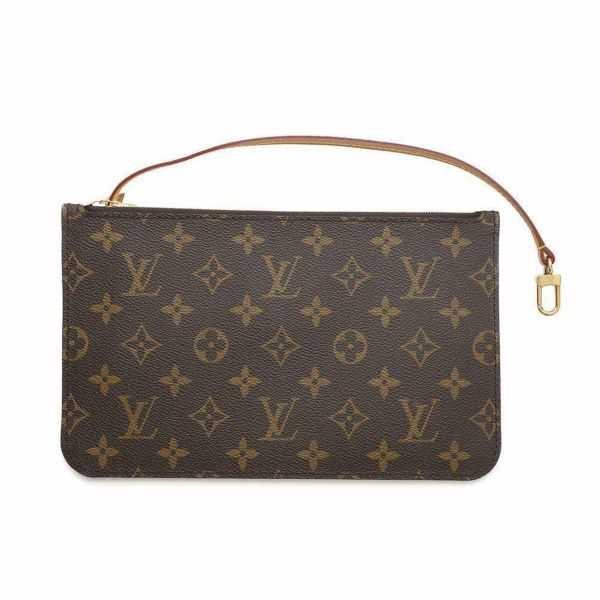 ルイヴィトン トートバッグ モノグラム ネヴァーフルMM ポーチ付き M40995