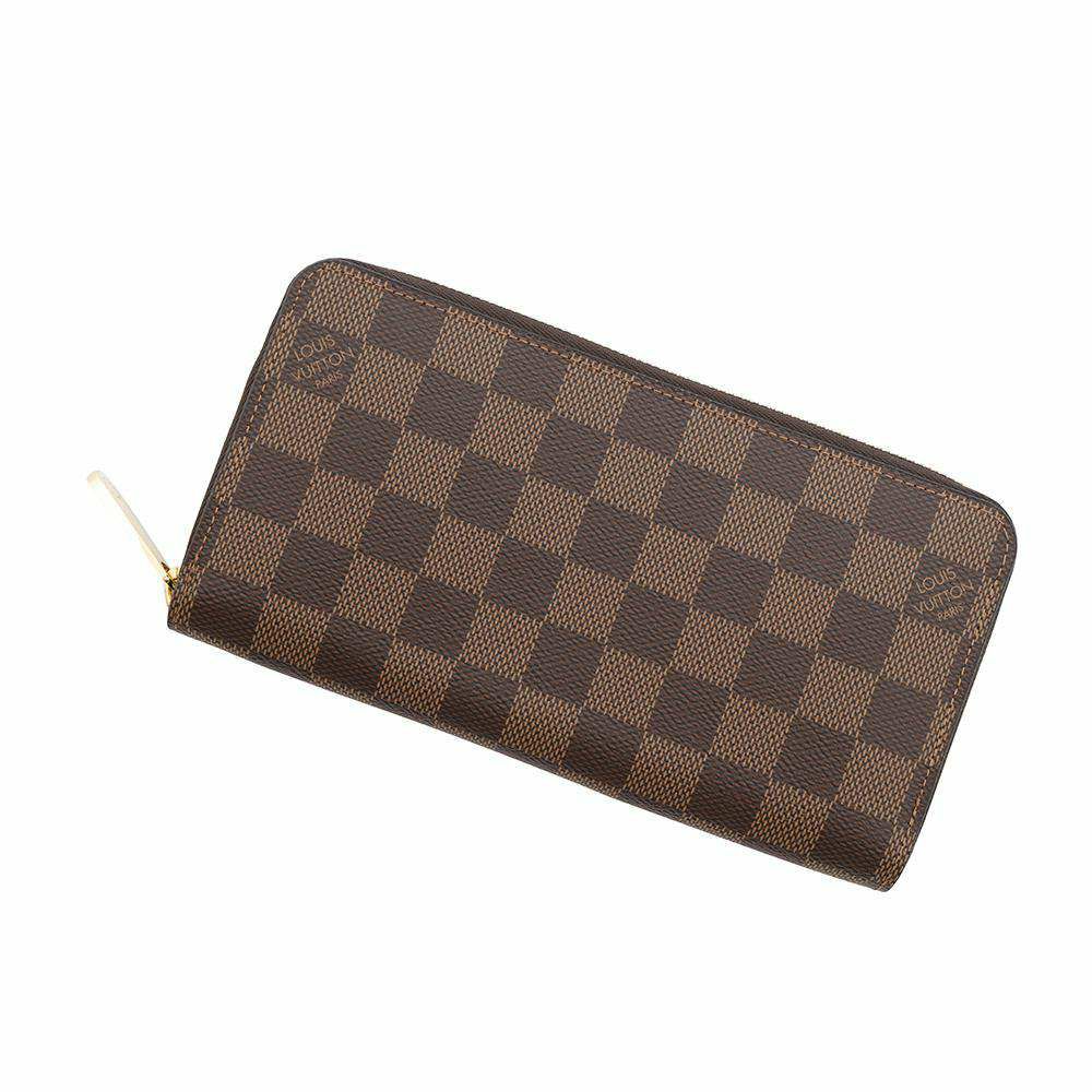 ルイヴィトン 長財布 ダミエ・エベヌ ジッピー・ウォレット N41661 LOUIS VUITTON 財布