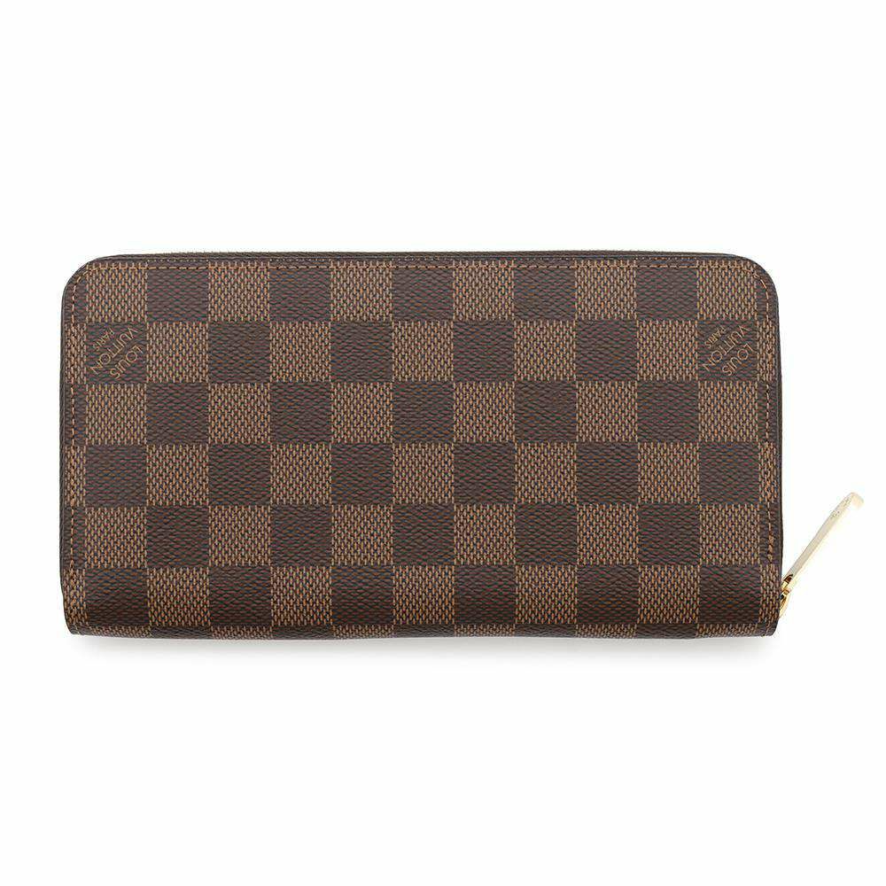 ルイヴィトン 長財布 ダミエ・エベヌ ジッピー・ウォレット N41661 LOUIS VUITTON 財布
