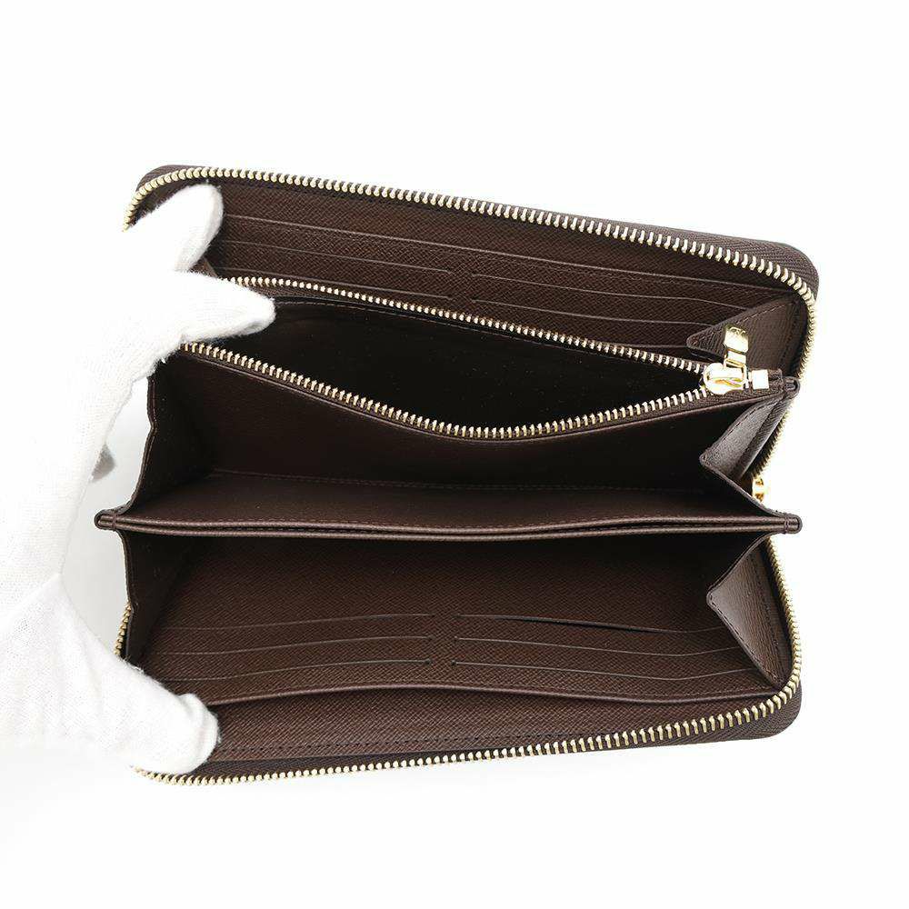 ルイヴィトン 長財布 ダミエ・エベヌ ジッピー・ウォレット N41661 LOUIS VUITTON 財布