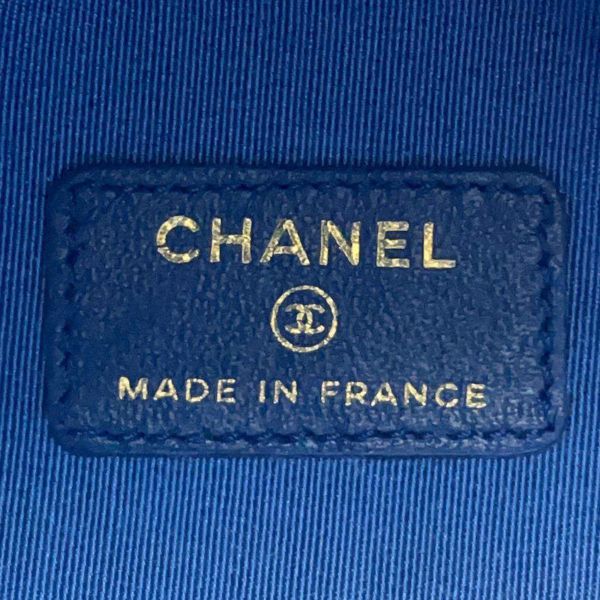 シャネル チェーンショルダーバッグ デニム マトラッセ ココマーク AP2603 CHANEL ミニバッグ