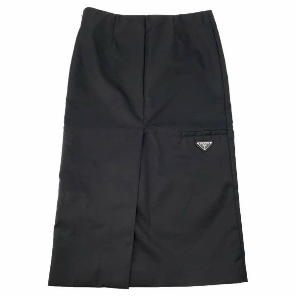 新作*PRADA*Re-Nylon ロゴミニポーチ付ミニスカート (PRADA/ミニ