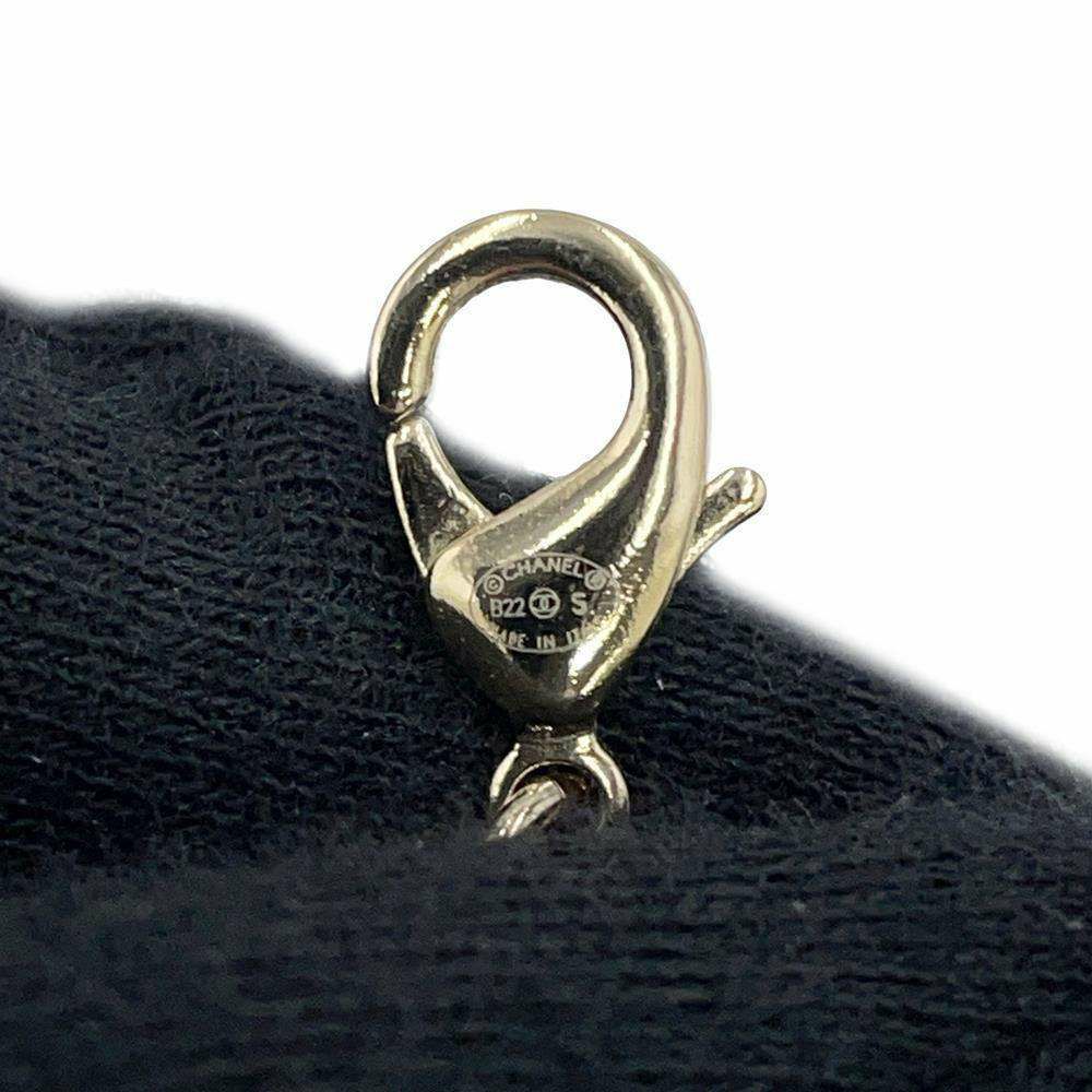 シャネル チョーカー ココマーク レザー ラインストーン メタル B22 S AB8307 CHANEL アクセサリー