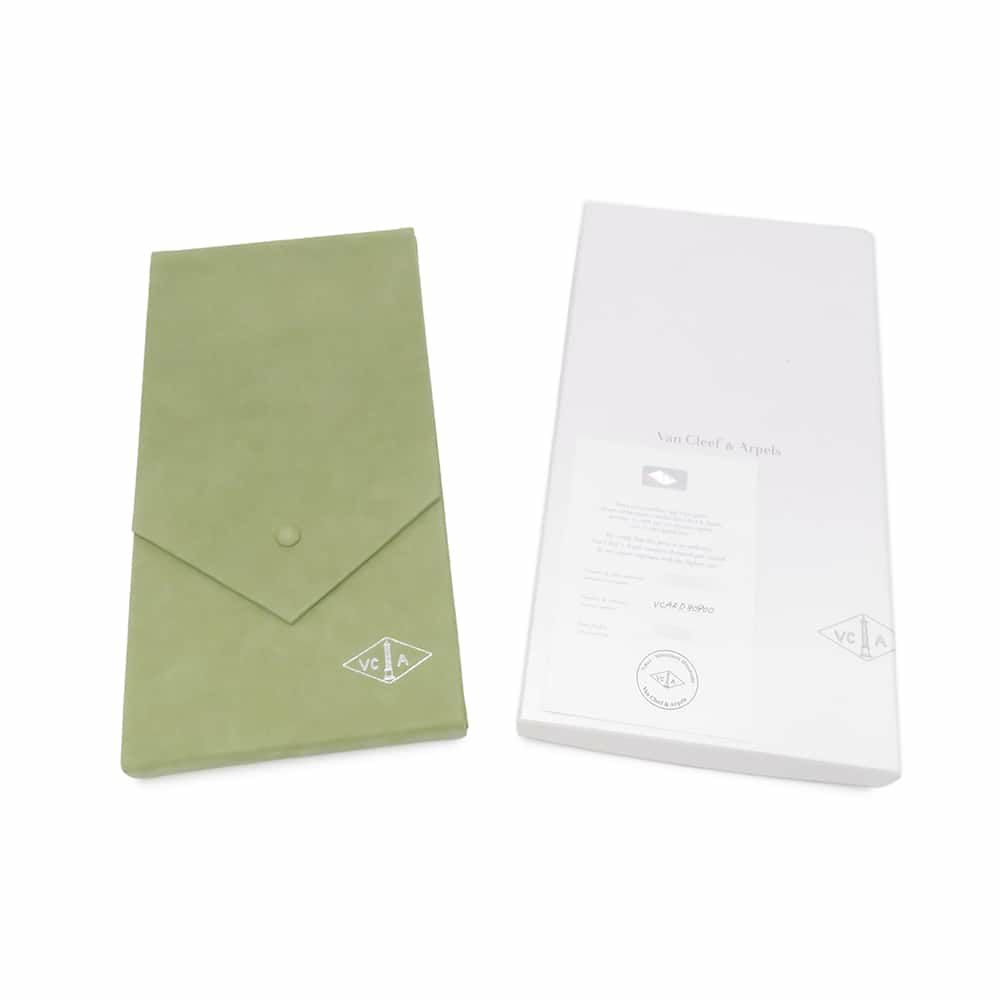 ヴァンクリーフ&アーペル ネックレス ヴィンテージ アルハンブラ ロングネックレス 20モチーフ カルセドニー K18WG VCARD80900