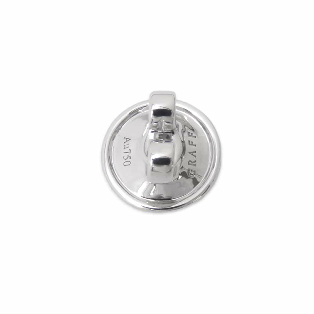グラフ ピアス アイコン ハートシェイプ ダイヤモンド スタッドイヤリング ダイヤ 中石0.70ct/0.73ct K18WGホワイトゴールド GIA鑑定書付き