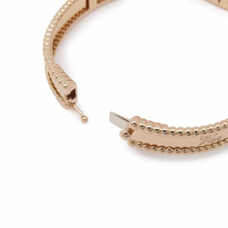 ヴァンクリーフ&アーペル ブレスレット ペルレ シニアチュール ブレスレット XS K18PGピンクゴールド VCARP3K100