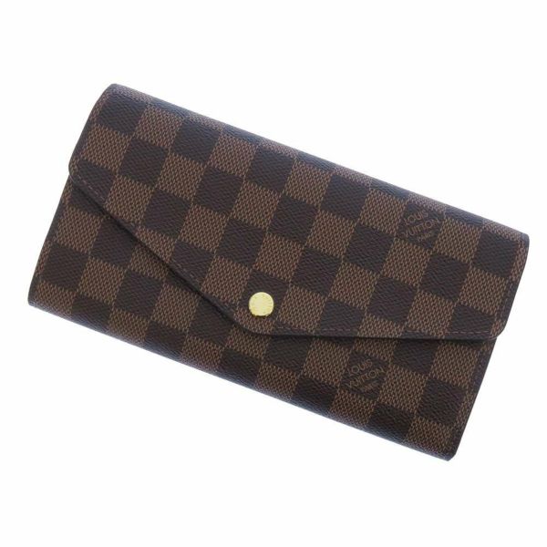 ルイヴィトン 長財布 ダミエ ポルトフォイユ・サラ ローズバレリーヌ N60114 LOUIS VUITTON ヴィトン 財布