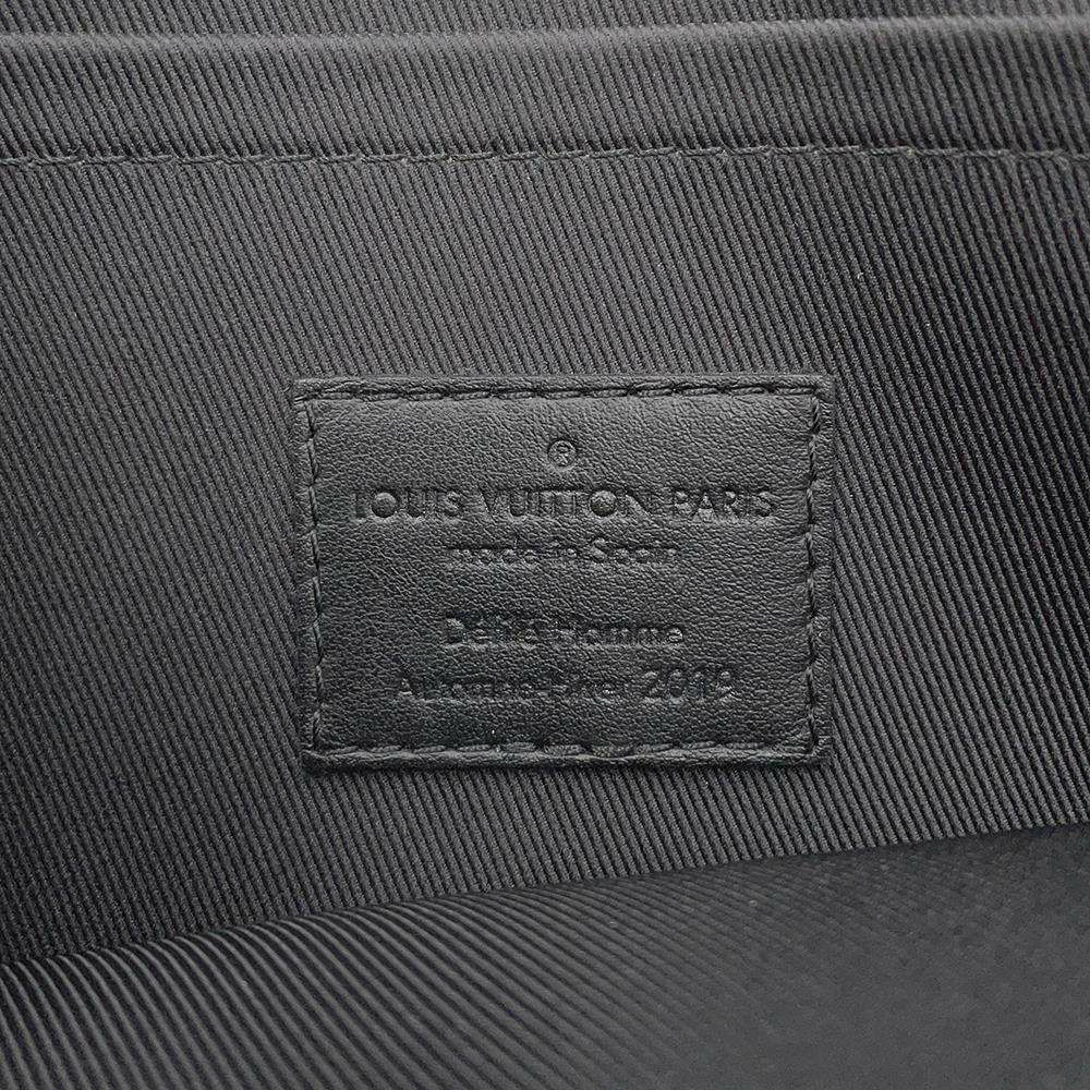 ルイヴィトン クラッチバッグ タイガ ポシェット A4 M30347 ヴィトン 黒 ブラック ヴァージル・アブロー