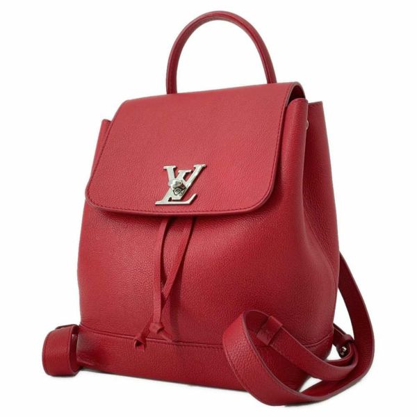 ルイヴィトン リュック ロックミー・バックパック M41818 LOUIS VUITTON バッグ  レッド