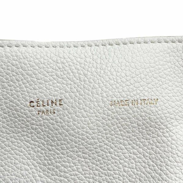 セリーヌ トートバッグ カバファントム レザー 176023 CELINE バッグ ショルダーバッグ 白