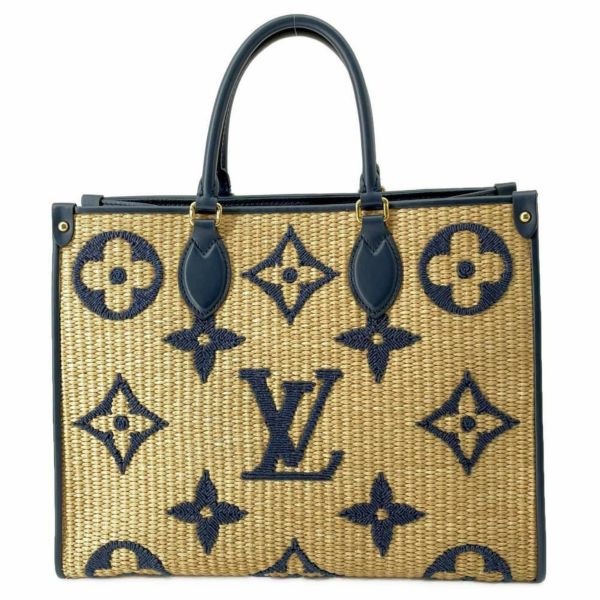 ルイヴィトン トートバッグ モノグラム・ラフィア オンザゴーMM M57723 LOUIS VUITTON ヴィトン