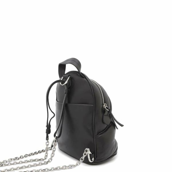 メゾンマルジェラ リュックサック グラムスラム ラムスキン S56WA0014 Maison Margiela ショルダーバッグ 黒 2way