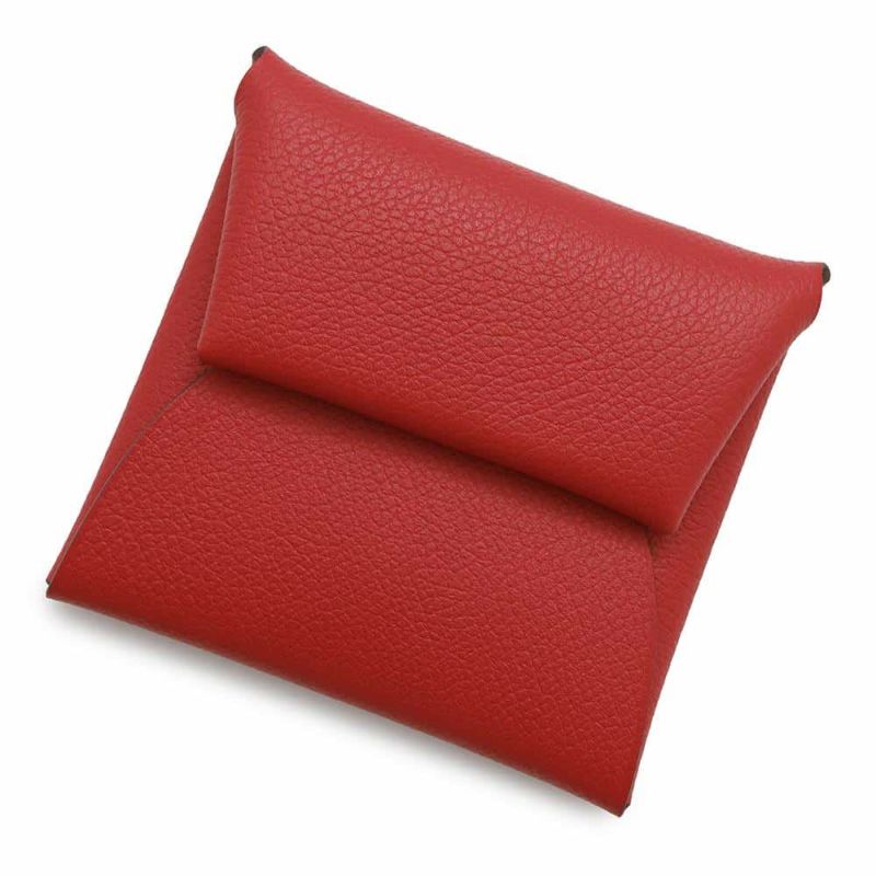 エルメス コインケース バスティア ルージュラデュー エバーカラー W刻印 HERMES 財布