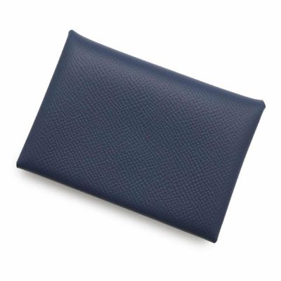 エルメス コインケース カルヴィ デュオ ブルーネイビー