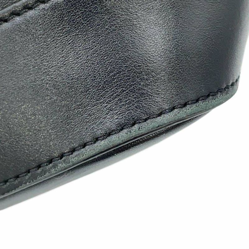 セリーヌ ショルダーバッグ スモール バケット キュイル トリオンフ カーフレザー 198243 CELINE 黒