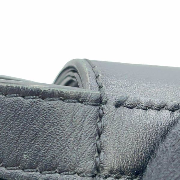 セリーヌ ショルダーバッグ スモール バケット キュイル トリオンフ カーフレザー 198243 CELINE 黒