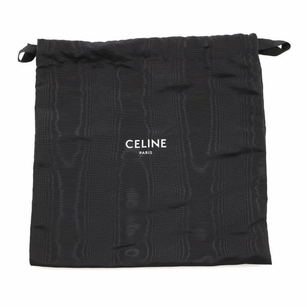 セリーヌ ショルダーバッグ スモール バケット キュイル トリオンフ カーフレザー 198243 CELINE 黒