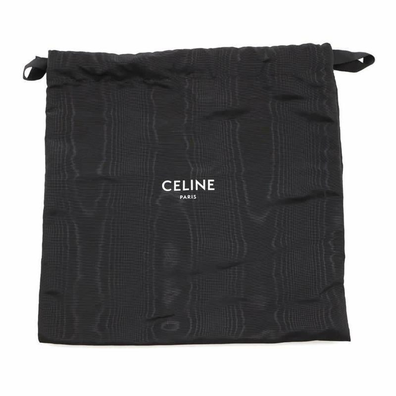 セリーヌ ショルダーバッグ スモール バケット キュイル トリオンフ カーフレザー 198243 CELINE 黒