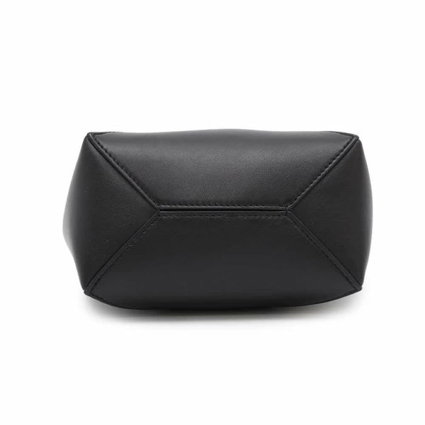 ロエベ ハンドバッグ パズルフォルド ミニトート A657V25X01 LOEWE 2wayショルダーバッグ 黒