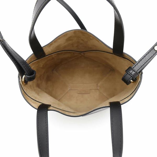 ロエベ ハンドバッグ パズルフォルド ミニトート A657V25X01 LOEWE 2wayショルダーバッグ 黒