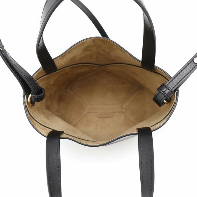 ロエベ ハンドバッグ パズルフォルド ミニトート A657V25X01 LOEWE 2wayショルダーバッグ 黒