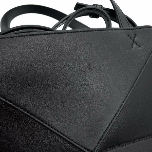 ロエベ ハンドバッグ パズルフォルド ミニトート A657V25X01 LOEWE 2wayショルダーバッグ 黒