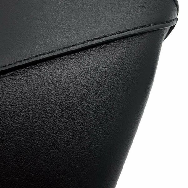 ロエベ ハンドバッグ パズルフォルド ミニトート A657V25X01 LOEWE 2wayショルダーバッグ 黒