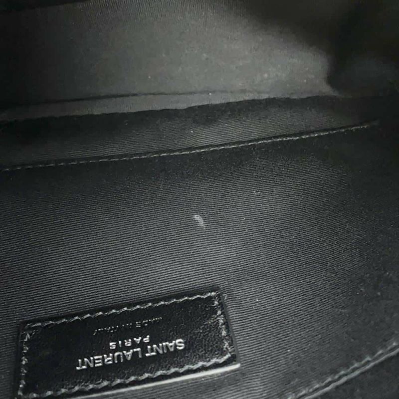 サンローランパリ ショルダーバッグ ルー カメラバッグ 470299 SAINT LAURENT PARIS タッセル 黒