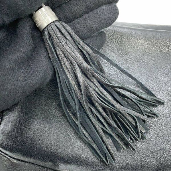 サンローランパリ ショルダーバッグ ルー カメラバッグ 470299 SAINT LAURENT PARIS タッセル 黒